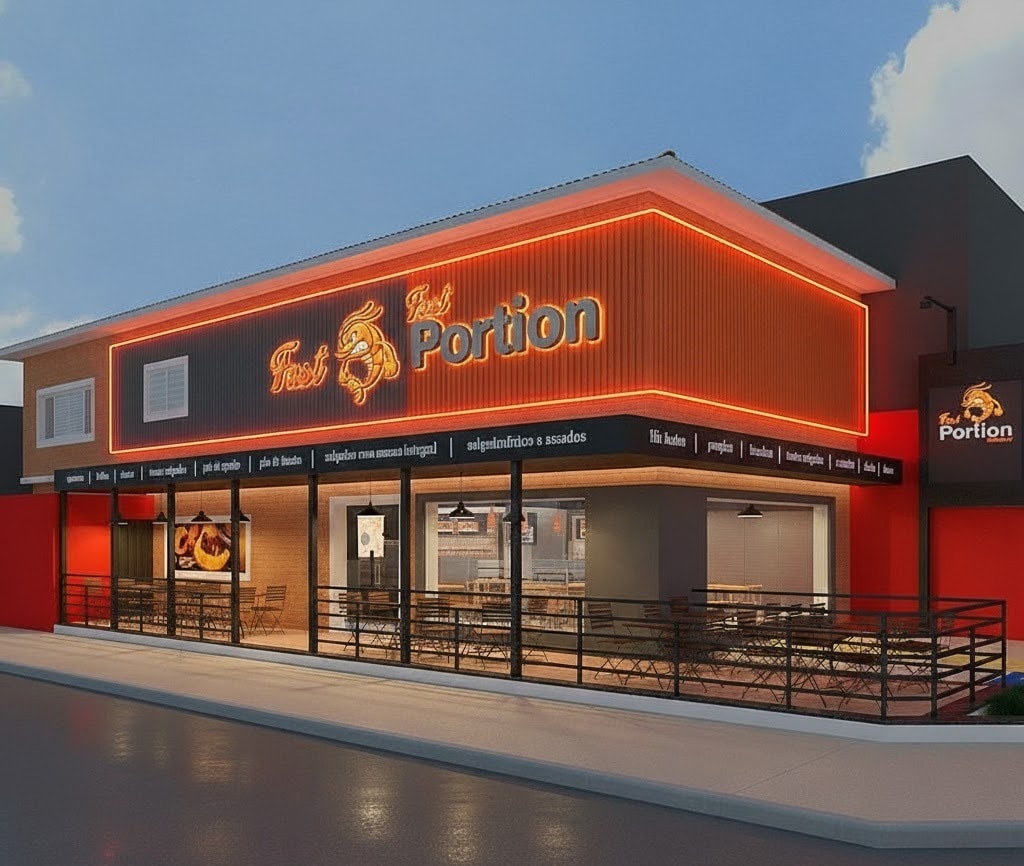 Fachada Fast Portion
